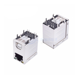 RJ45+單層USB BF 帶燈無彈
