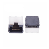 RJ45 8P8C SMT 扁針無燈無彈