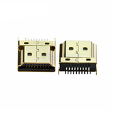 HDMI 19P/M 鍍金公頭夾板間距1.6H