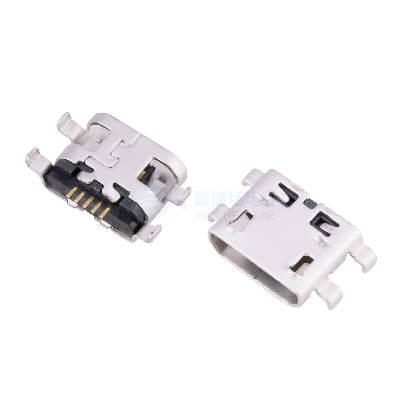 Micro USB 5P 沉板0.7