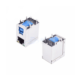 RJ45帶LED燈+USB 3.0 BF